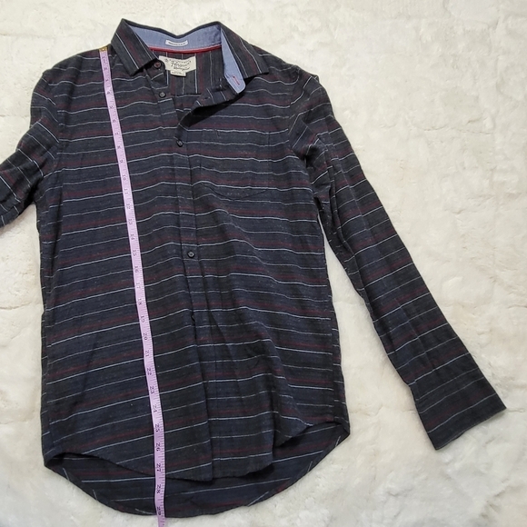 Original Penguin Munsingwear Men's Button Down slim Fit Size Small cotton easter - Picture 6 of 7